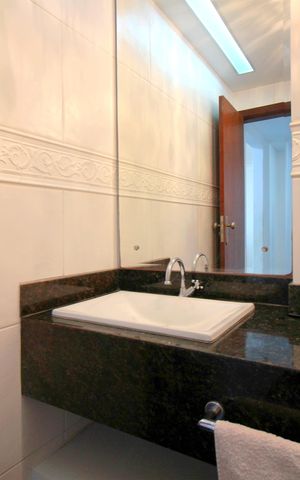 Apartamento para alugar com 140m², 4 quartos e 2 vagasLavabo da Sala