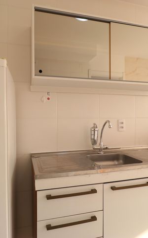 Apartamento à venda com 28m², 1 quarto e sem vagaCozinha e Área de Serviço