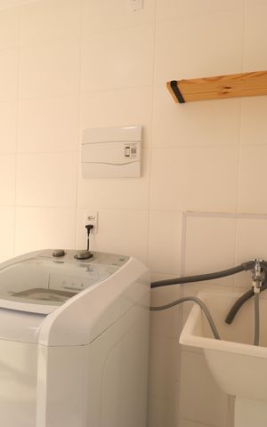Apartamento à venda com 28m², 1 quarto e sem vagaCozinha e Área de Serviço