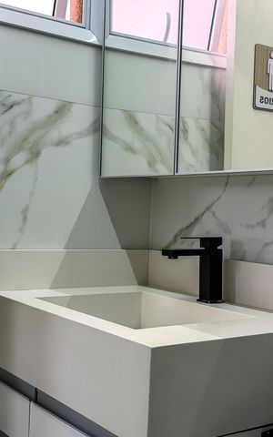 Apartamento para alugar com 33m², 1 quarto e sem vagaBanheiro da Suíte