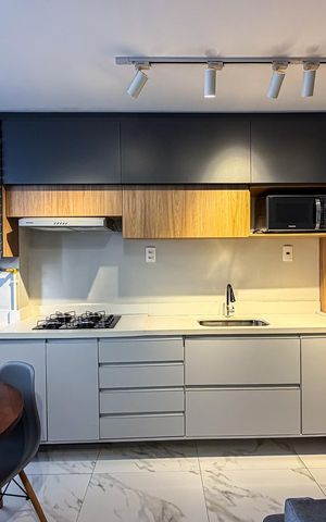 Apartamento para alugar com 33m², 1 quarto e sem vagaCozinha e Área de Serviço