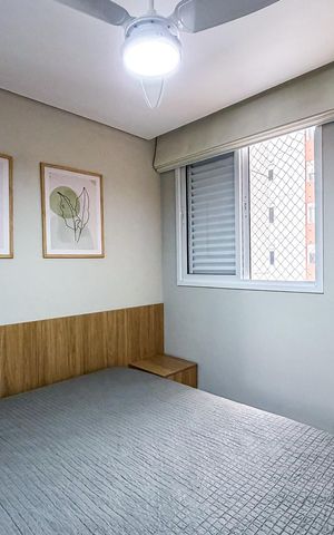 Apartamento para alugar com 33m², 1 quarto e sem vagaSuíte