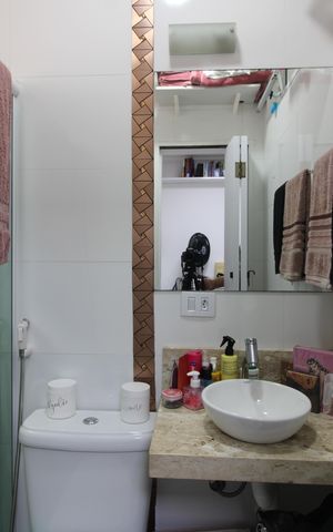 Casa para alugar com 220m², 4 quartos e 3 vagasBanheiro da Suíte