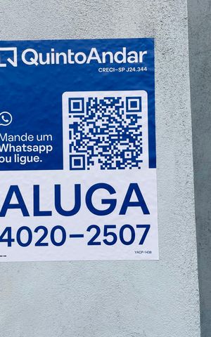 Apartamento para alugar com 47m², 1 quarto e sem vaga Apartamento para alugar com 47m², 1 quarto e sem vagaPlaca