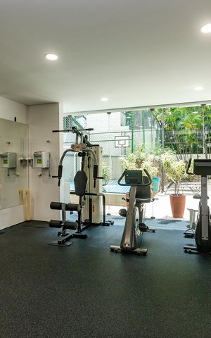 Apartamento para alugar com 110m², 3 quartos e 2 vagas Apartamento para alugar com 110m², 3 quartos e 2 vagasAcademia