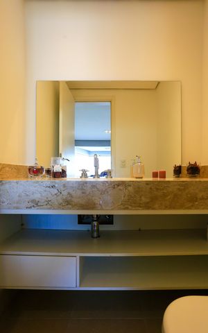 Apartamento à venda com 59m², 1 quarto e 2 vagas Apartamento à venda com 59m², 1 quarto e 2 vagasLavabo