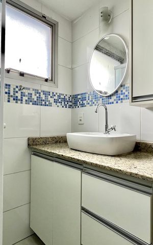 Apartamento à venda com 56m², 1 quarto e 1 vaga Apartamento à venda com 56m², 1 quarto e 1 vagaBanheiro