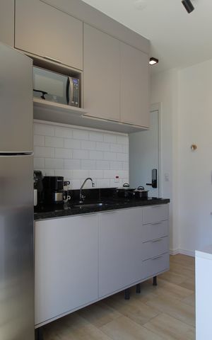 Studio à venda com 26m², 1 quarto e sem vagaStudio