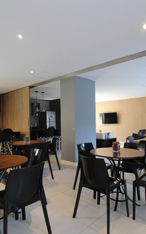 Studio à venda com 26m², 1 quarto e sem vagaÁrea Comum - Salão de Festas