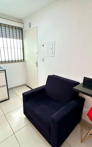 Studio à venda com 38m², 1 quarto e sem vaga Studio à venda com 38m², 1 quarto e sem vagaStudio