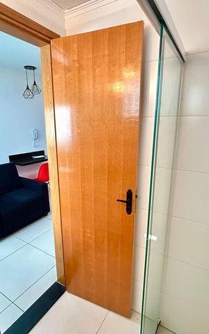 Studio à venda com 38m², 1 quarto e sem vaga Studio à venda com 38m², 1 quarto e sem vagaBanheiro Social