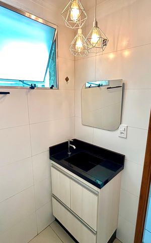 Studio à venda com 38m², 1 quarto e sem vaga Studio à venda com 38m², 1 quarto e sem vagaBanheiro Social