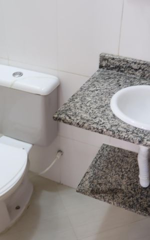 Casa à venda com 120m², 1 quarto e 2 vagasBanheiro Social