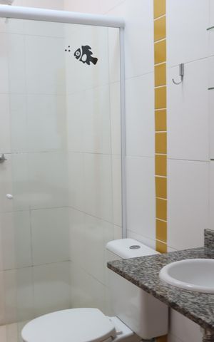 Casa à venda com 120m², 1 quarto e 2 vagasBanheiro da Suíte