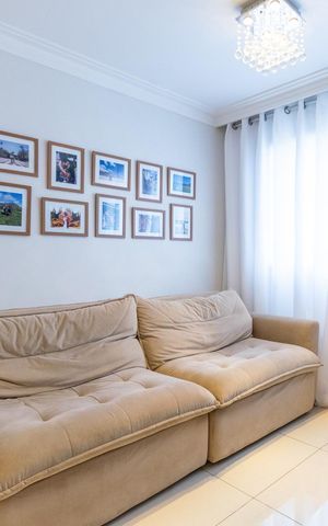 Apartamento à venda com 55m², 2 quartos e 1 vaga Apartamento à venda com 55m², 2 quartos e 1 vagaSala