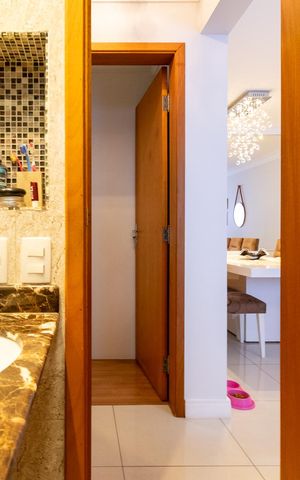 Apartamento à venda com 55m², 2 quartos e 1 vaga Apartamento à venda com 55m², 2 quartos e 1 vagaBanheiro