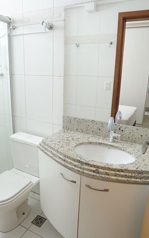 Apartamento para alugar com 119m², 4 quartos e 3 vagas Apartamento para alugar com 119m², 4 quartos e 3 vagasBanheiro da Suíte