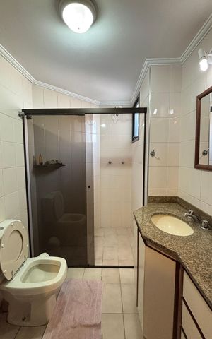 Apartamento à venda com 140m², 3 quartos e 2 vagas Apartamento à venda com 140m², 3 quartos e 2 vagasBanheiro