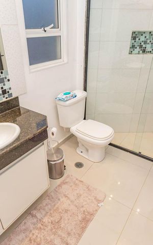 Casa à venda com 150m², 3 quartos e 3 vagasBanheiro da Suíte 1