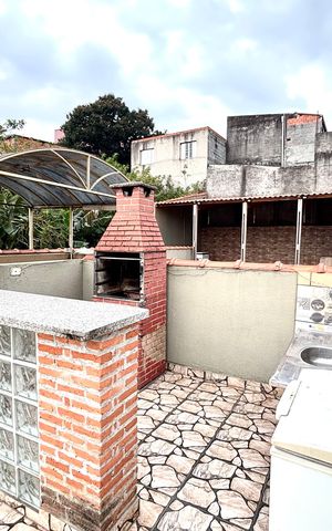 Casa para alugar com 100m², 2 quartos e 1 vagaÁrea gourmet