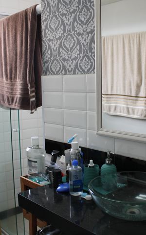Apartamento à venda com 70m², 1 quarto e 1 vagaBanheiro da Suíte
