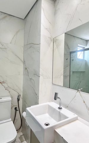 Apartamento para alugar com 130m², 3 quartos e 1 vaga Apartamento para alugar com 130m², 3 quartos e 1 vagaBanheiro Suíte