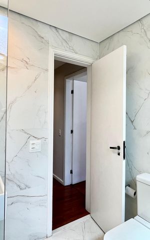 Apartamento para alugar com 130m², 3 quartos e 1 vaga Apartamento para alugar com 130m², 3 quartos e 1 vagaBanheiro Social