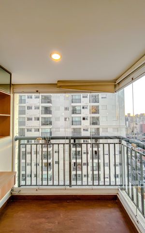 Apartamento à venda com 40m², 1 quarto e 1 vagaVaranda da Sala