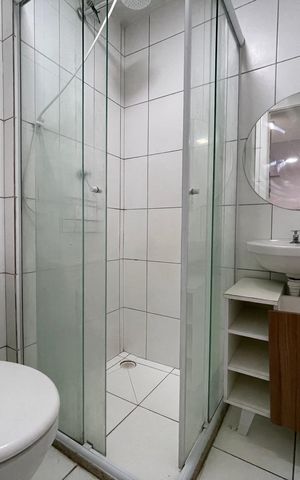 Apartamento à venda com 39m², 2 quartos e sem vaga Apartamento à venda com 39m², 2 quartos e sem vagaBanheiro