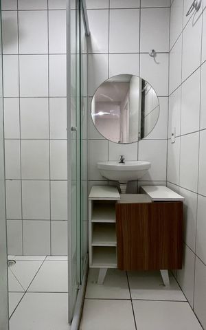 Apartamento à venda com 39m², 2 quartos e sem vaga Apartamento à venda com 39m², 2 quartos e sem vagaBanheiro