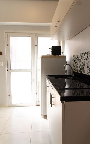 Studio para alugar com 15m², 1 quarto e 1 vaga Studio para alugar com 15m², 1 quarto e 1 vagaCozinha