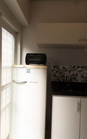 Studio para alugar com 15m², 1 quarto e 1 vaga Studio para alugar com 15m², 1 quarto e 1 vagaCozinha