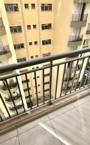 Apartamento à venda com 36m², 2 quartos e sem vagaVaranda