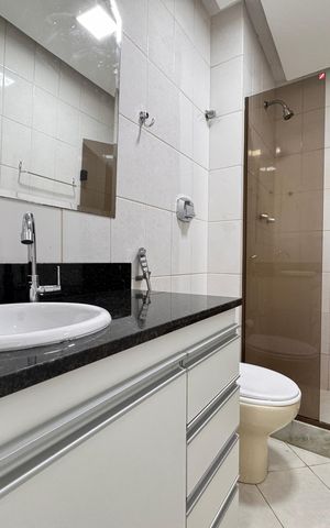 Apartamento para alugar com 78m², 2 quartos e 1 vaga Apartamento para alugar com 78m², 2 quartos e 1 vagaBanheiro Social