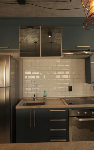 Apartamento para alugar com 38m², 1 quarto e sem vagaSala e Cozinha