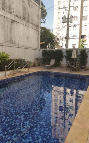 Apartamento para alugar com 38m², 1 quarto e sem vagaÁrea comum - Piscina