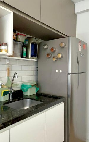 Studio para alugar com 30m², 1 quarto e sem vaga Studio para alugar com 30m², 1 quarto e sem vagaCozinha