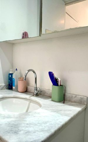 Studio para alugar com 30m², 1 quarto e sem vaga Studio para alugar com 30m², 1 quarto e sem vagaBanheiro da Suíte