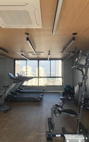 Studio para alugar com 30m², 1 quarto e sem vaga Studio para alugar com 30m², 1 quarto e sem vagaAcademia