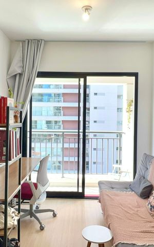 Studio para alugar com 30m², 1 quarto e sem vaga Studio para alugar com 30m², 1 quarto e sem vagaSala