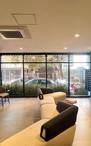Studio para alugar com 30m², 1 quarto e sem vaga Studio para alugar com 30m², 1 quarto e sem vagaHall de entrada