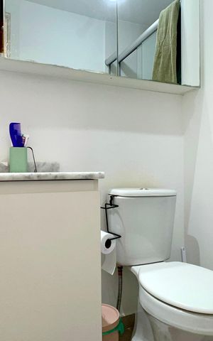 Studio para alugar com 30m², 1 quarto e sem vaga Studio para alugar com 30m², 1 quarto e sem vagaBanheiro da Suíte