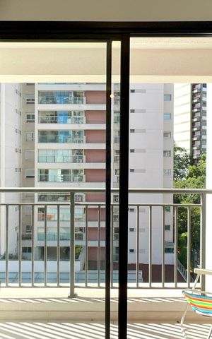 Studio para alugar com 30m², 1 quarto e sem vaga Studio para alugar com 30m², 1 quarto e sem vagaVaranda