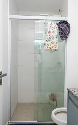 Studio à venda com 24m², 1 quarto e sem vaga Studio à venda com 24m², 1 quarto e sem vagaBanheiro