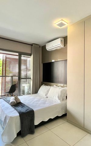 Studio para alugar com 24m², 1 quarto e sem vaga Studio para alugar com 24m², 1 quarto e sem vagaSala/Quarto