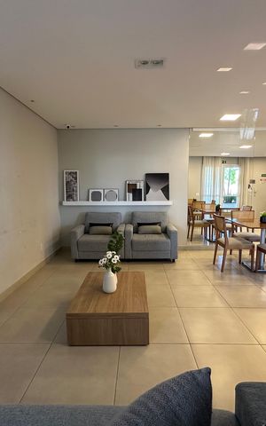 Apartamento à venda com 44m², 2 quartos e 1 vaga Apartamento à venda com 44m², 2 quartos e 1 vagaÁrea comum - Salão de festas