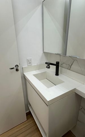 Apartamento à venda com 44m², 2 quartos e 1 vaga Apartamento à venda com 44m², 2 quartos e 1 vagaBanheiro