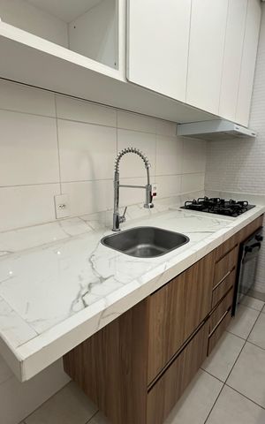 Apartamento à venda com 44m², 2 quartos e 1 vaga Apartamento à venda com 44m², 2 quartos e 1 vagaCozinha