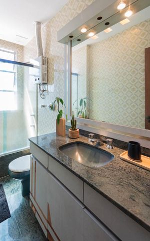 Apartamento à venda com 94m², 3 quartos e 1 vagaBanheiro social