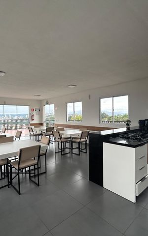 Apartamento para alugar com 57m², 2 quartos e 1 vagaÁrea comum - Salão de festas